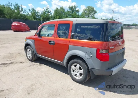 2003 Honda Element Ex z USA, uszkodzony, nr VIN 5J6YH28543L032695
